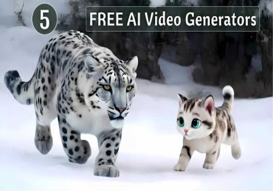 Top 5 FREE And UNLIMITED AI Video Generators