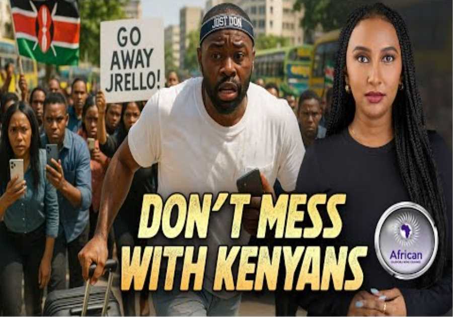 Rude American Steamer Stranded In Kenya And Begging For Help After People Retaliate