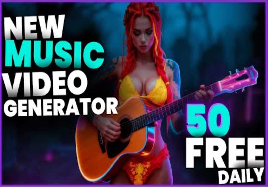 NEW AI Music Video Generator 🎶 Free 50 Songs/Day