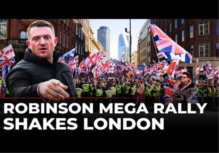 Tommy Robinson’s Anti-Immigration Rally LIVE: Unprecedented London Protest | Heavy Police Deployed