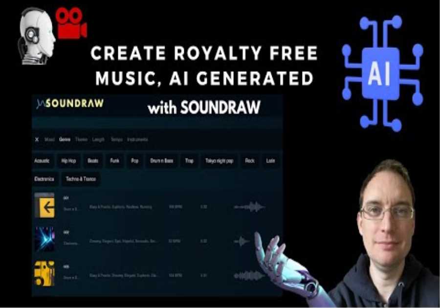 Create Royalty Free Music with AI - Soundraw