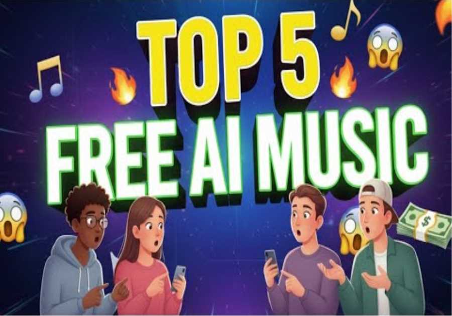 Top 5 Free AI Music Generators in 2025 🎶 | Create Music Like a Pro