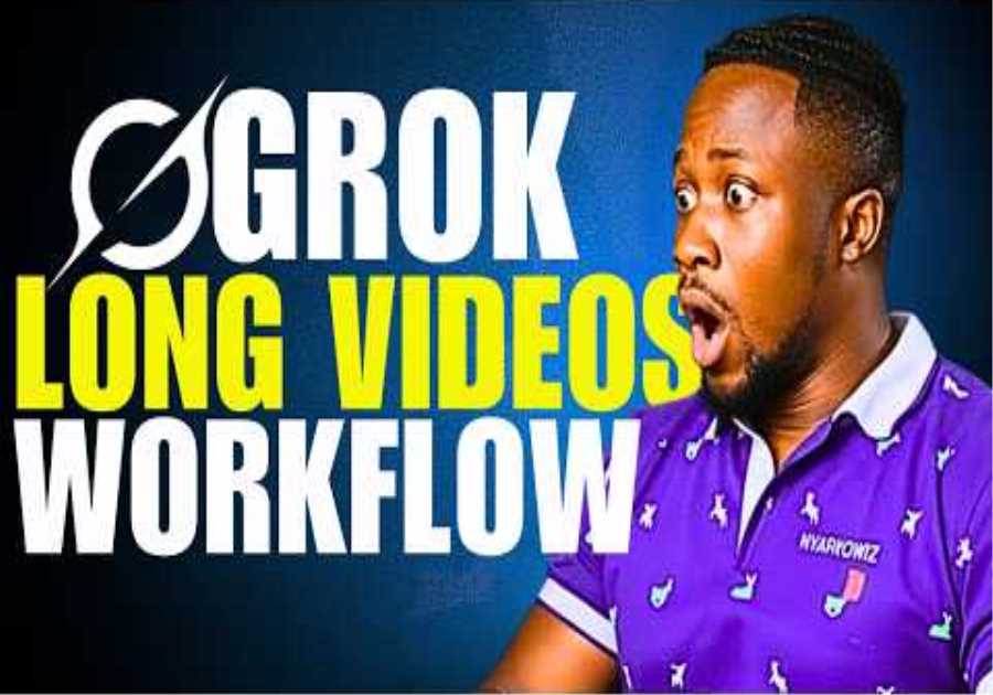FREE &amp; UNLIMITED AI Video Generator - Made Long YouTube Videos Using Grok AI