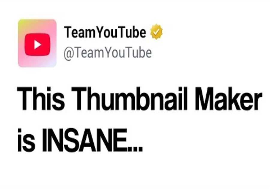 NEW AI Thumbnail Maker just Changed YouTube Forever