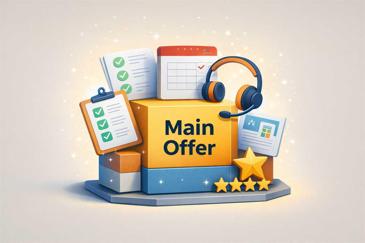 Value stacking main offer with bonuses