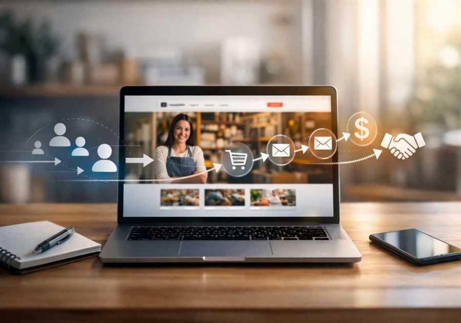 How Small Businesses Can Turn Website Visitors Into Customers