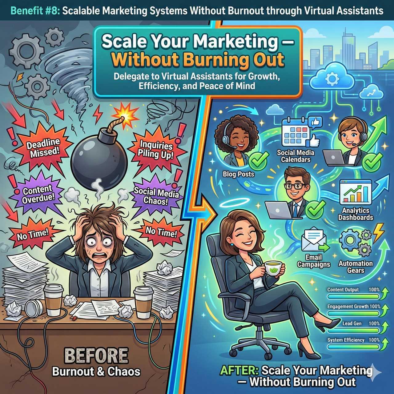 Scalable Marketing Systems Without Burnout