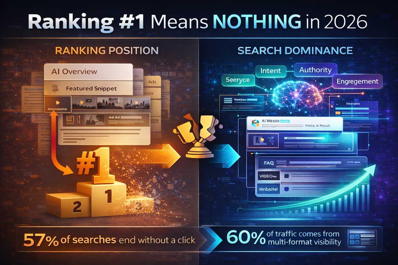 Ranking #1 Means Nothing in 2026 (Here’s Why)
