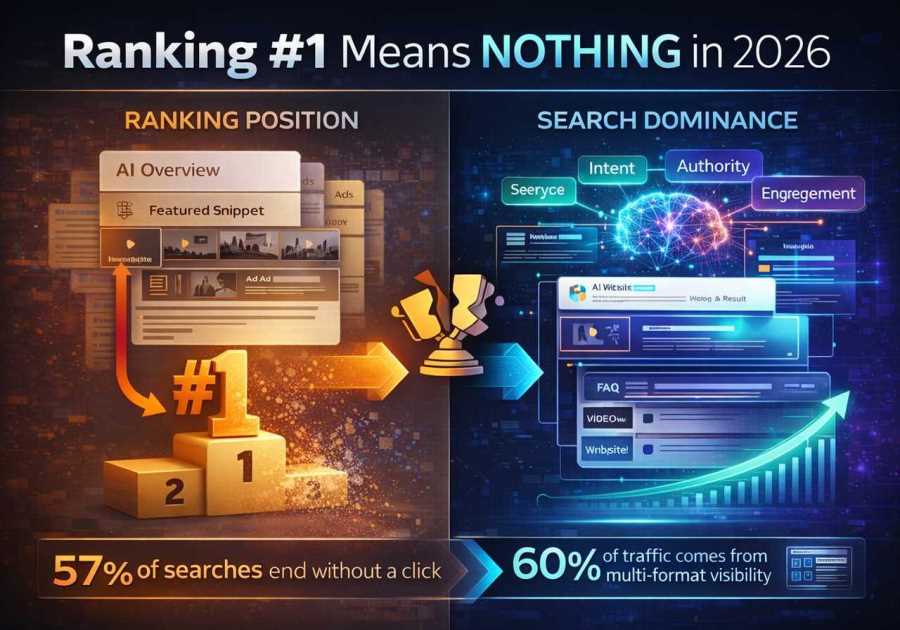 Ranking #1 Means Nothing in 2026 (Here’s Why)