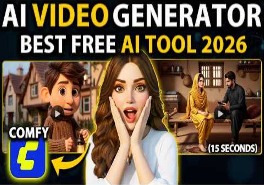 Best AI Video Generator 2026🔥| 100% FREE & Unlimited (No Watermark)