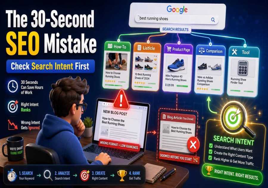 The 30-Second SEO Mistake That Can Doom Your Article Before You Write a Word