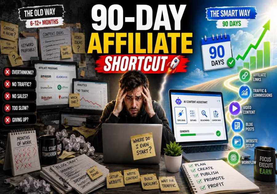The 90-Day Affiliate Marketing Shortcut That Could Beat Months of Overthinking