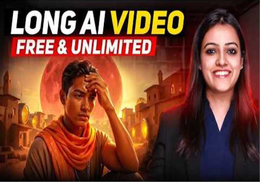 How to Make Long AI Videos in a Single Click with FREE AI Video Generator | AI Video Kaise Banaye