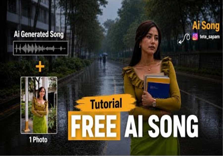 How to Create AI Music & Song Videos for Free | Song Generation Tutorial with English Subtitles