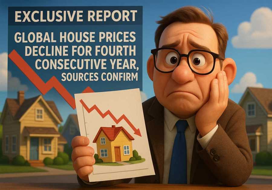 Exclusive Report: Global House Prices Decline for Fourth Consecutive Year, Sources Confirm