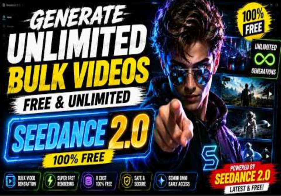Generate Unlimited Bulk Videos FREE With Claude AI | Free & Unlimited Seedance 2.0 + Gemini Omni