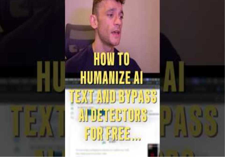 How to Humanize AI Text And Bypass AI Detectors for FREE…
