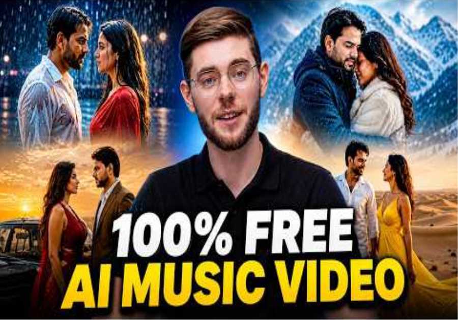 I Made a Music Video Using ONLY Free AI Tools | Step by Step Tutorial 2026