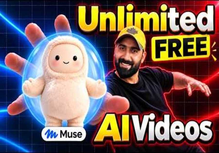 Unlimited FREE AI Video generator with Muse AI