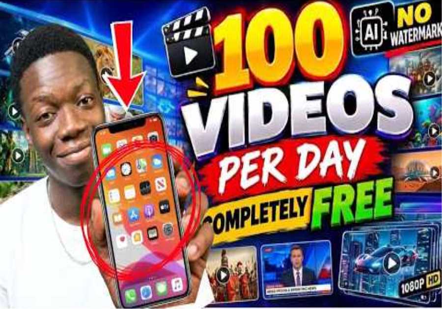 (No Clickbait) - For PHONE - Free & Unlimited Ai Video Generator