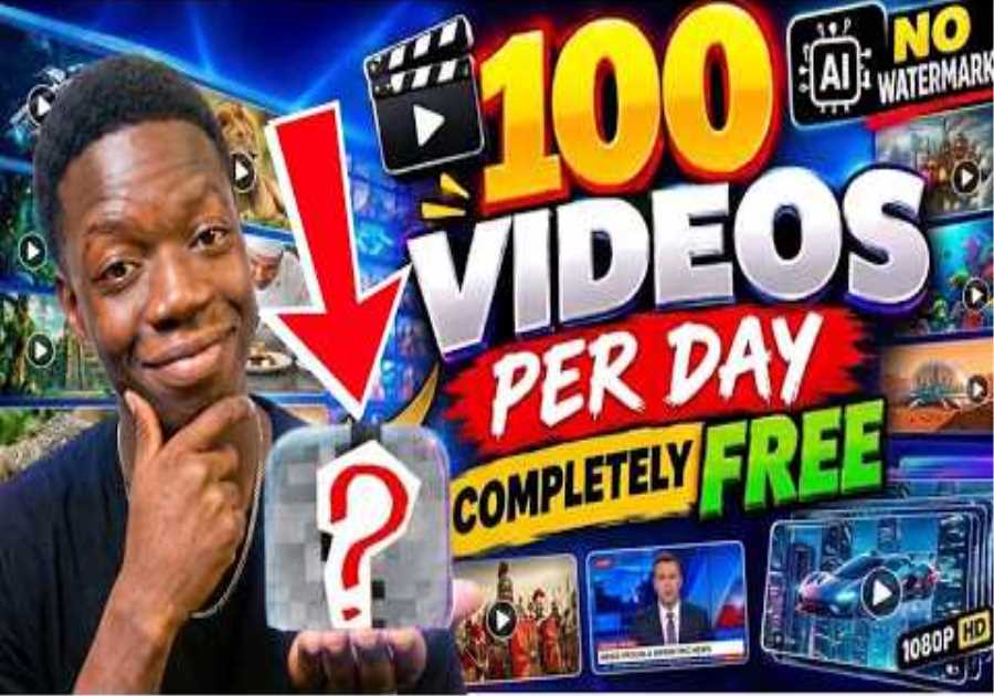(No Clickbait) - Another Free & Unlimited Ai Video Generator